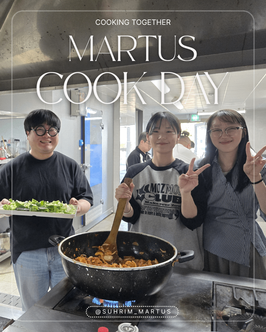 함께 나누는 기쁨! "MARTUS COOK DAY" 썸네일 이미지